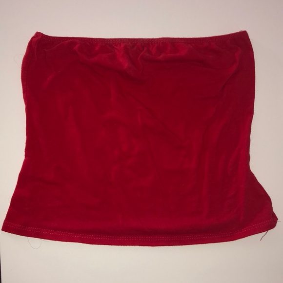 2 for $20!! Red tube top - Picture 1 of 2
